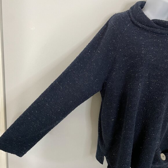 Coldwater Creek Womens LAGENLOOK Funnel Neck Tunic Sweater Medium Cozy Artsy - Picture 4 of 11